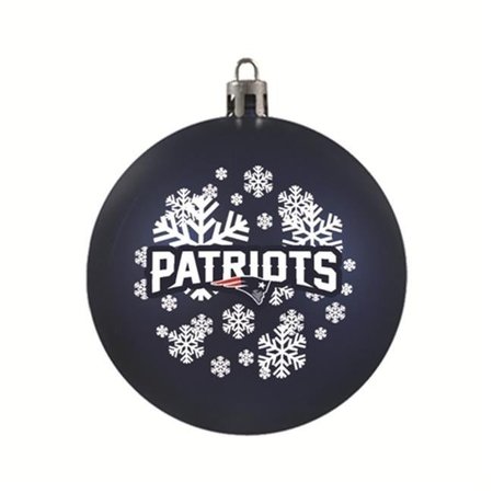 BOELTER BRANDS New England Patriots Ornament - Shatterproof Ball 4076696776